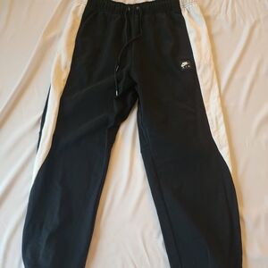Nike Black and White Track Pants